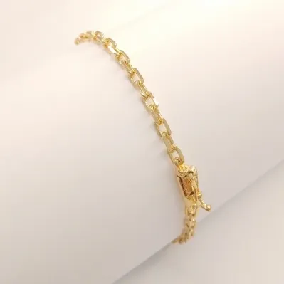 PULSEIRA MASCULINA ELO CADEADO P 