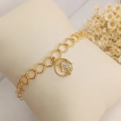 PULSEIRA PINGENTE DE UNICORNIO