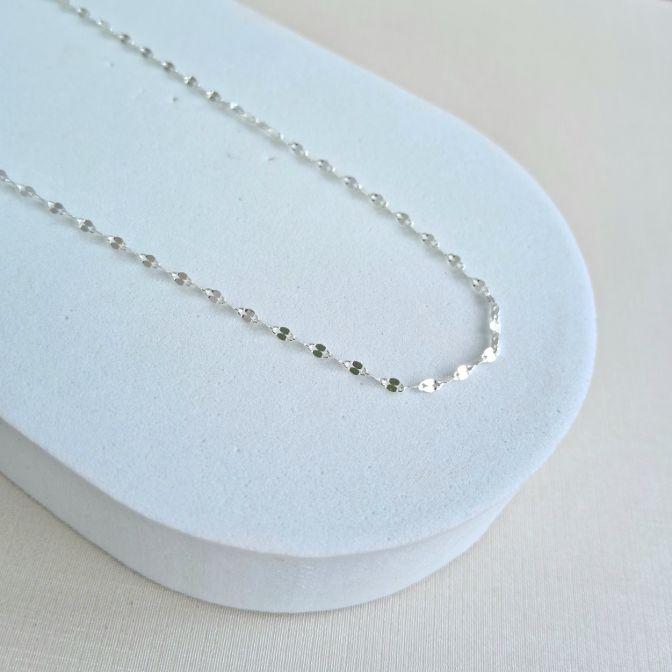 Choker Reflexos Prateados