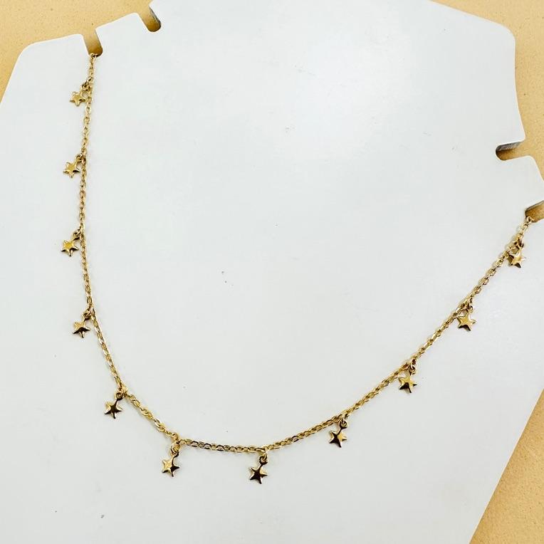 Choker mini estrelas