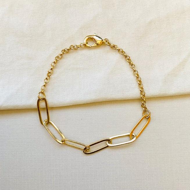 Pulseira elos longos