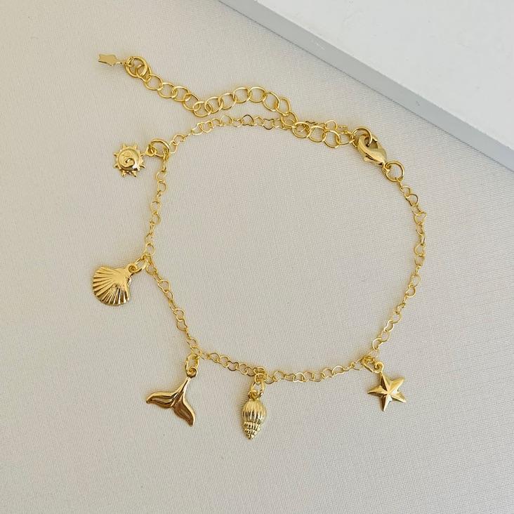 Pulseira itens do mar