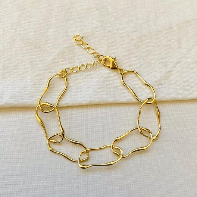 Pulseira luxo elos orgânicos