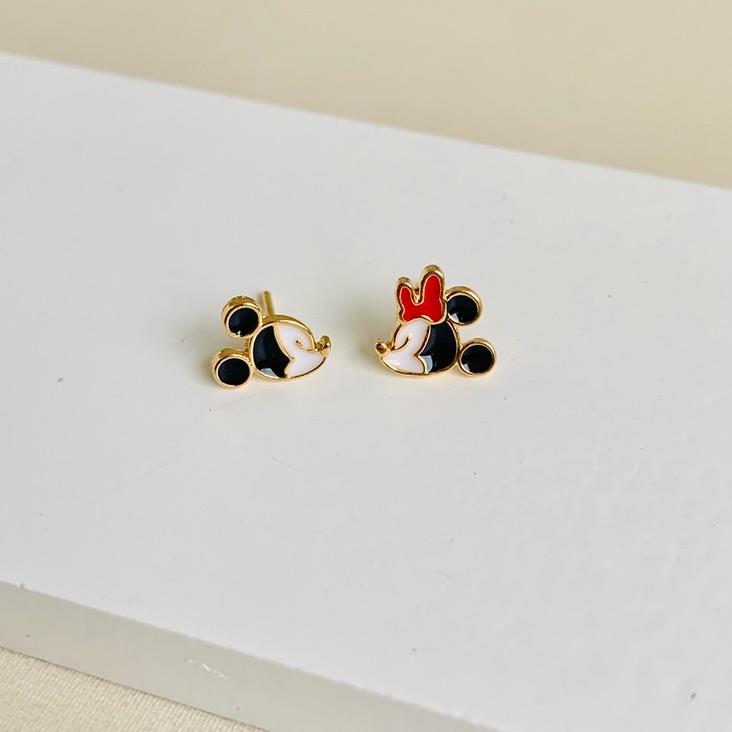 Brinco minnie e mickey