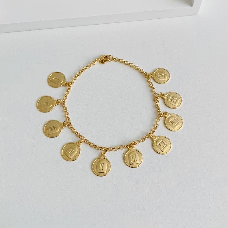 Pulseira com os 10 mandamentos