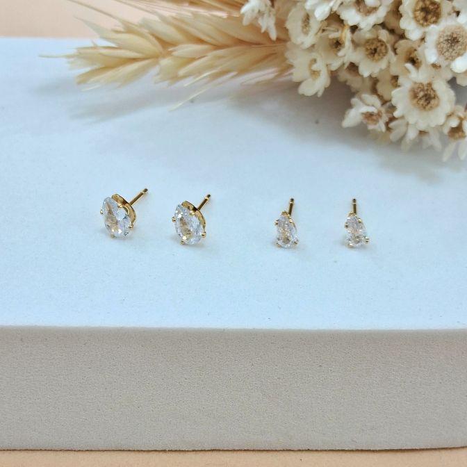 Dupla gota de zircônia