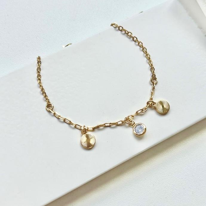 Pulseira com 3 pontos de luz