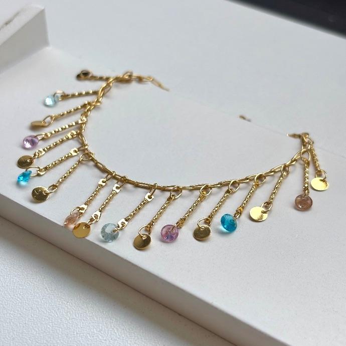 Pulseira penduricalhos colors