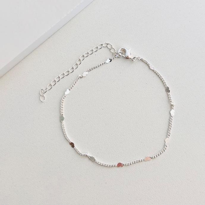 Pulseira mini corações