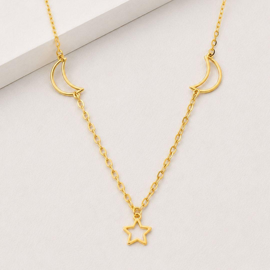 Choker lua e estrela
