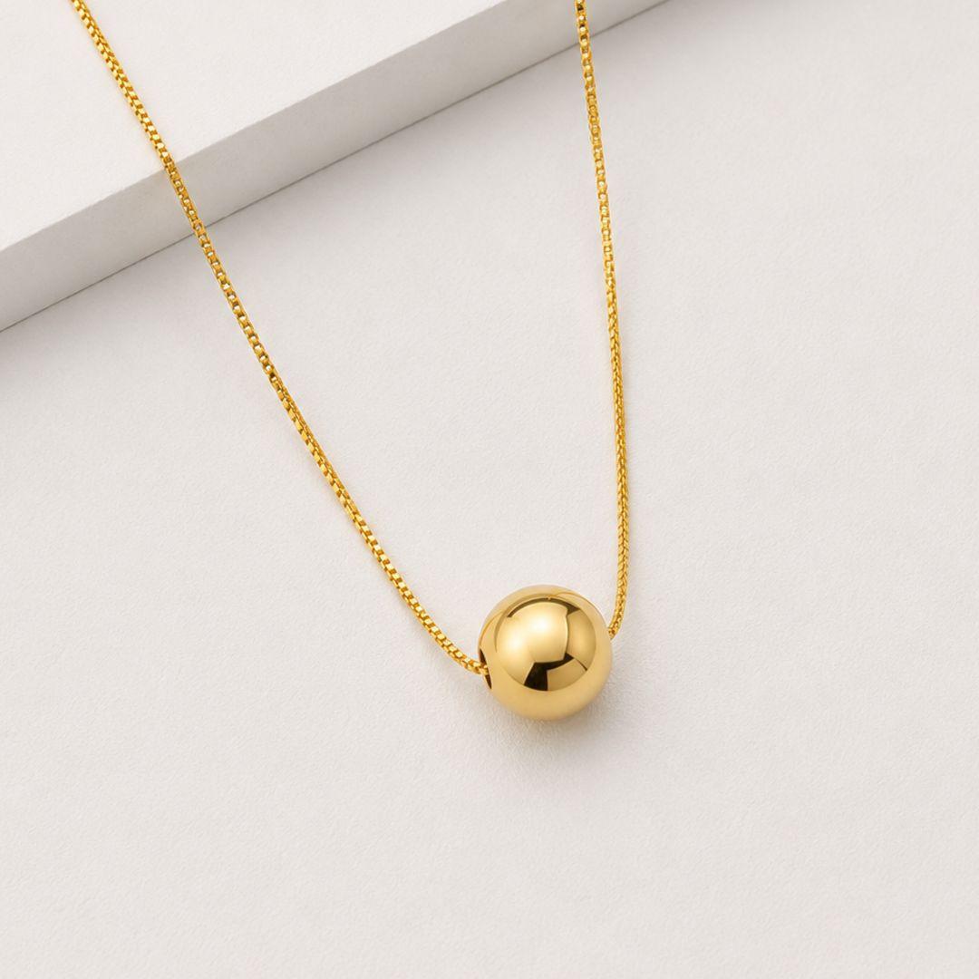 Colar bolinha Gold