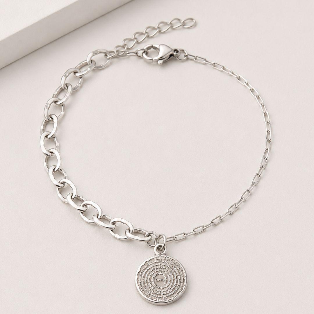 Pulseira com mandala do Pai Nosso